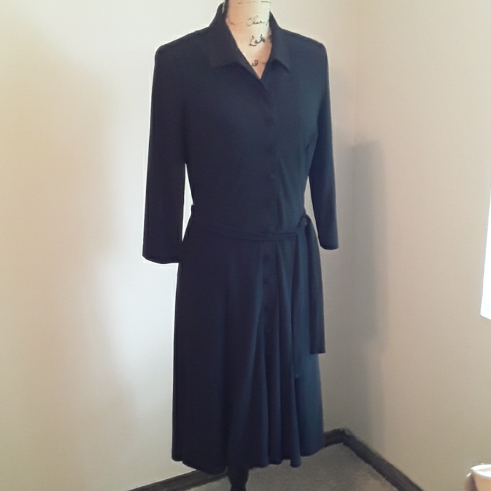 Black long dress
